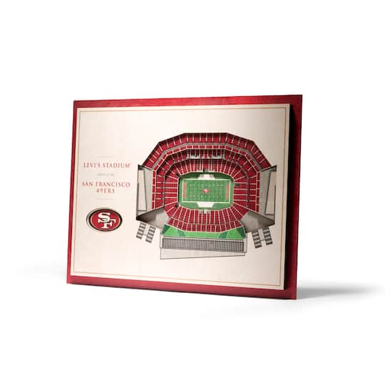 NFL 5-Layer StadiumView Wall Art By Youthefan in San Francisco 49Ers | 17" x 13" | Michaels®